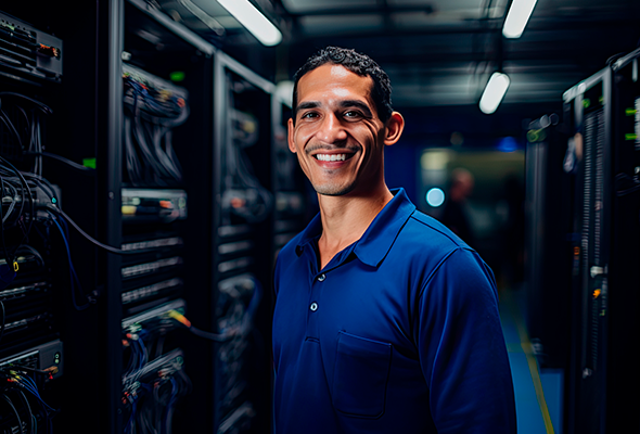 Equipo de Boinsel brindando soporte técnico personalizado en Canarias: Compromiso y excelencia en servicios de telecomunicaciones.